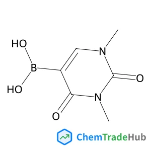 (1,3-Dimethyl-2,4-dioxo-1,2,3,4-tetrahydro-5-pyrimidinyl)boronic acid