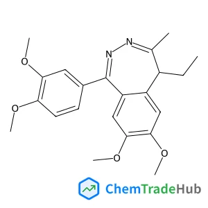1-(3,4-Dimethoxyphenyl)-5-ethyl-7,8-dimethoxy-4-methyl-5H-2,3-benzodiazepine