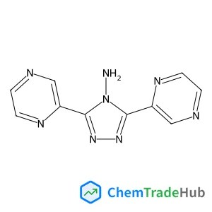 3,5-Di(2-pyrazinyl)-4H-1,2,4-triazol-4-amine