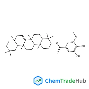 (3S,4aR,6aR,8aR,12aR,12bS,14aR,14bR)-4,4,6a,8a,11,11,12b,14b-Octamethyl-1,2,3,4,4a,5,6,6a,8,8a,9,10,11,12,12a,12b,13,14,14a,14b-icosahydro-3-picenyl 3,4-dihydroxy-5-methoxybenzoate