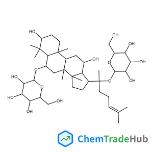 (3beta,6alpha,12beta)-20-(beta-D-Glucopyranosyloxy)-3,12-dihydroxydammar-24-en-6-yl beta-D-glucopyranoside