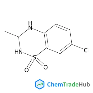 7-Chloro-3-methyl-3,4-dihydro-2H-1,2,4-benzothiadiazine 1,1-dioxide