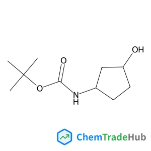 2-Methyl-2-propanyl [(1R,3S)-3-hydroxycyclopentyl]carbamate
