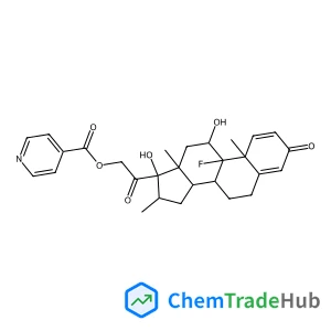 (11beta,16alpha)-9-Fluoro-11,17-dihydroxy-16-methyl-3,20-dioxopregna-1,4-dien-21-yl isonicotinate