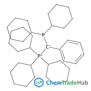 Tricyclohexyl((dicyclohexylphosphanyl)(phenyl)methylene)phosphane