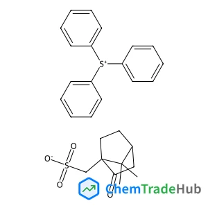 Sulfonium, triphenyl-, 7,7-dimethyl-2-oxobicyclo[2.2.1]heptane-1-methanesulfonate (11)