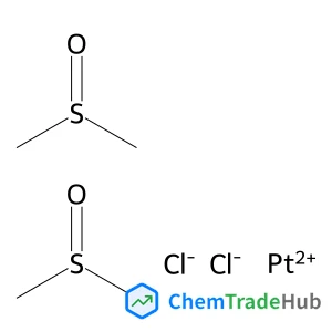 Platinum(2+) chloride - (methylsulfinyl)methane (1:2:2) Platinum(2+) chloride - (methylsulfinyl)methane (1:2:2)