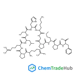 N~5~-(Diaminomethylene)-L-ornithyl-L-prolyl-N~5~-(diaminomethylene)-L-ornithyl-L-leucyl-L-seryl-L-histidyl-L-lysylglycyl-L-prolyl-L-methionyl-L-prolyl-L-phenylalanine