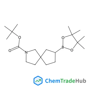 2-Methyl-2-propanyl 7-(4,4,5,5-tetramethyl-1,3,2-dioxaborolan-2-yl)-2-azaspiro[4.4]nonane-2-carboxylate