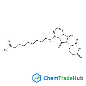 9-{[2-(2,6-Dioxo-3-piperidinyl)-1,3-dioxo-2,3-dihydro-1H-isoindol-4-yl]amino}nonanoic acid