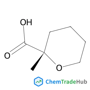 (2S)-2-methyltetrahydropyran-2-carboxylic acid