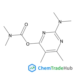 2-(Dimethylamino)-5,6-dimethyl-4-pyrimidinyl dimethylcarbamate