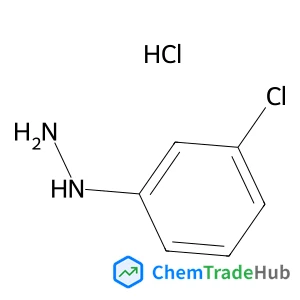 (3-Chlorophenyl)hydrazine hydrochloride (1:1)