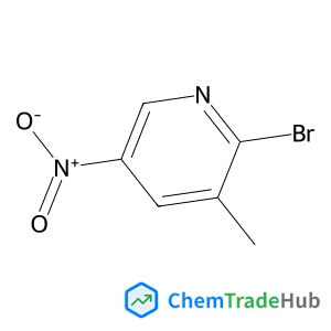 2-Bromo-3-methyl-5-nitropyridine