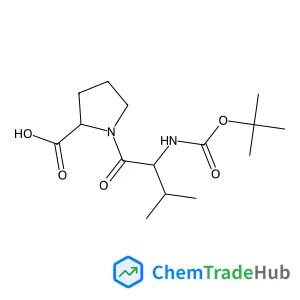 N-{[(2-Methyl-2-propanyl)oxy]carbonyl}-L-valyl-L-proline