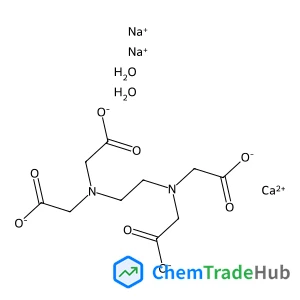 EthylenediaminetetraaceticacidcalciumDisodiumsalthydrate structure