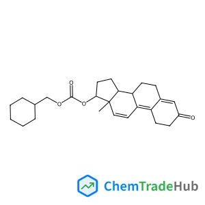 Cyclohexylmethyl (17beta)-3-oxoestra-4,9,11-trien-17-yl carbonate