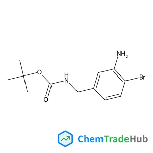 2-Methyl-2-propanyl (3-amino-4-bromobenzyl)carbamate