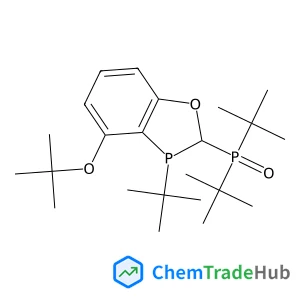 ((2S,3S)-4-(TERT-BUTOXY)-3-(TERT-BUTYL)-2,3-DIHYDROBENZO[D][1,3]OXAPHOSPHOL-2-YL)DI-TERT-BUTYLPHOSPHINE OXIDE