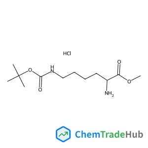 (2S)-1-Methoxy-6-({[(2-methyl-2-propanyl)oxy]carbonyl}amino)-1-oxo-2-hexanaminium chloride