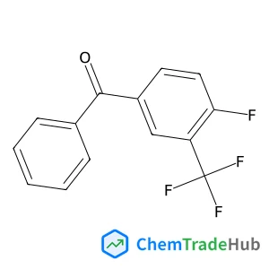 [4-Fluoro-3-(trifluoromethyl)phenyl](phenyl)methanone