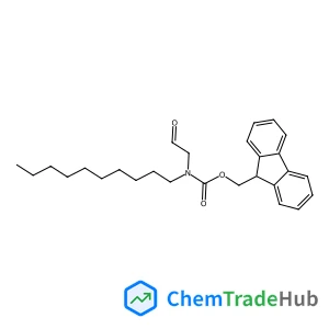 9H-Fluoren-9-ylmethyl decyl(2-oxoethyl)carbamate