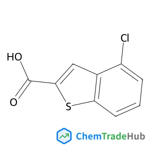 4-Chloro-1-benzothiophene-2-carboxylic acid Chemical_Structure_Of