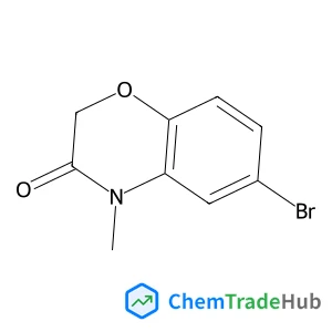 6-Bromo-4-methyl-2H-1,4-benzoxazin-3(4H)-one structure