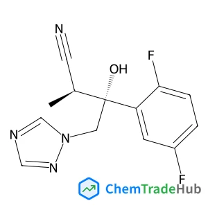 (2S,3R)-3-(2,5-Difluorophenyl)-3-hydroxy-2-methyl-4-(1H-1,2,4-triazol-1-yl)butanenitrile