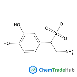 2-Ammonio-1-(3,4-dihydroxyphenyl)ethanesulfonate