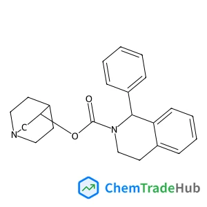 (3R)-1-Azabicyclo[2.2.2]oct-3-yl (1S)-1-phenyl-3,4-dihydro-2(1H)-isoquinolinecarboxylate