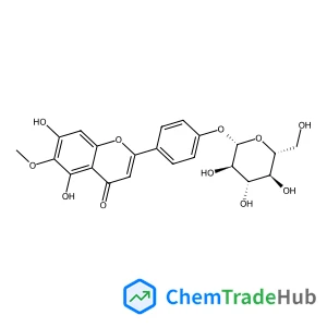 4-(5,7-Dihydroxy-6-methoxy-4-oxo-4H-chromen-2-yl)phenyl beta-D-glucopyranoside