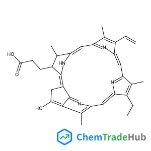 3-[(3S,4S)-14-Ethyl-4,8,13,18-tetramethyl-20-oxo-9-vinyl-3-phorbinyl]propanoic acid