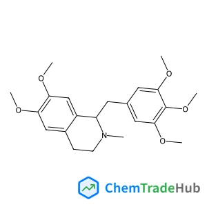 (1S)-6,7-Dimethoxy-2-methyl-1-(3,4,5-trimethoxybenzyl)-1,2,3,4-tetrahydroisoquinoline (1S)-6,7-Dimethoxy-2-methyl-1-(3,4,5-trimethoxybenzyl)-1,2,3,4-tetrahydroisoquinoline