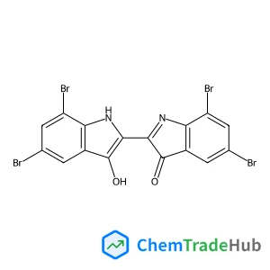 (2E)-5,7-Dibromo-2-(5,7-dibromo-3-oxo-1,3-dihydro-2H-indol-2-ylidene)-1,2-dihydro-3H-indol-3-one