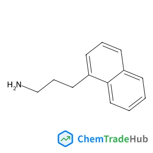 3-(1-Naphthyl)-1-propanamine structure