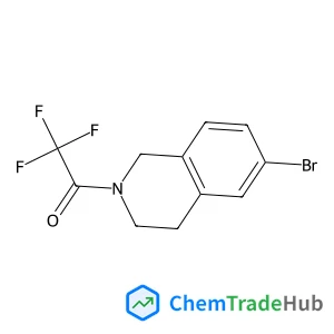 1-(6-bromo-3,4-dihydroisoquinolin-2(1H)-yl)-2,2,2-trifluoroethanone