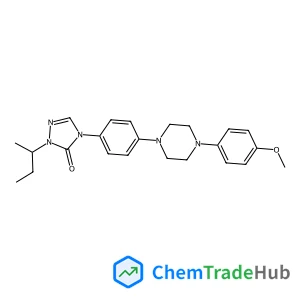019. 2,4-DIHYDRO-4-[4-[4-[4-HYDROXYPHENYL]-1-PIPERAZINYL]-PHENYL]-2-(1-METHYL PROPYL)-3H-1,2,4-TRAIZOL-3-ONE