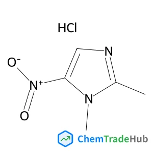1,2-Dimethyl-5-nitro-1H-imidazole hydrochloride (1:1)