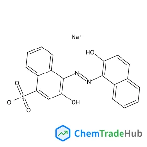 1-Naphthalenesulfonic acid,3-hydroxy-4-[(2-hydroxy-1-naphthalenyl)azo]-, monosodium salt