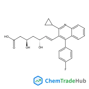 (3R,5R,6E)-7-[2-Cyclopropyl-4-(4-fluorophenyl)-3-quinolinyl]-3,5-dihydroxy-6-heptenoic acid