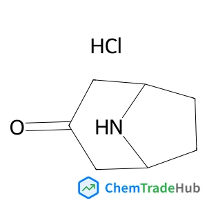 8-Azabicyclo[3.2.1]octan-3-one hydrochloride (1:1)