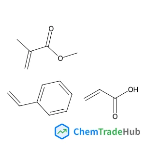 acrylic acid;methyl 2-methylprop-2-enoate;styrene