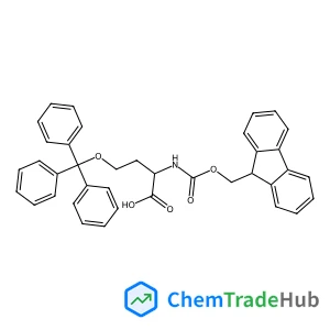 N-[(9H-Fluoren-9-ylmethoxy)carbonyl]-O-trityl-D-homoserine