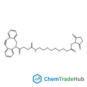 4-(11,12-Didehydrodibenzo[b,f]azocin-5(6H)-yl)-N-[2-(2-{3-[(2,5-dioxo-1-pyrrolidinyl)oxy]-3-oxopropoxy}ethoxy)ethyl]-4-oxobutanamide