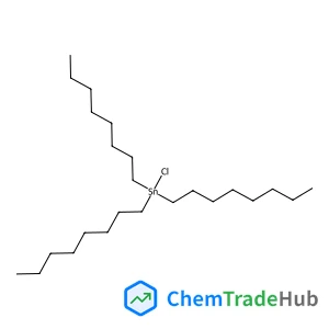 Tri-n-octylchlorotin structure