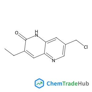 7-(Chloromethyl)-3-ethyl-1,5-naphthyridin-2(1H)-one