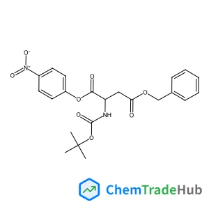 4-Benzyl 1-(4-nitrophenyl) N-{[(2-methyl-2-propanyl)oxy]carbonyl}-L-aspartate