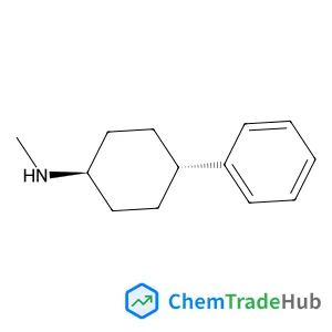 (1r,4r)-N-methyl-4-phenylcyclohexan-1-amine structure