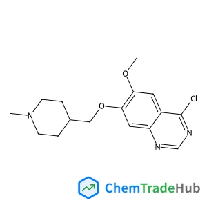4-Chloro-6-methoxy-7-[(1-methyl-4-piperidinyl)methoxy]quinazoline